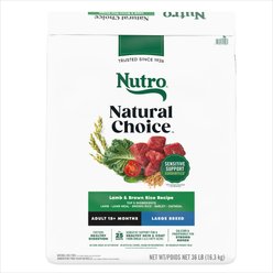 Nutro Natural Choice Adult Large Breed Lamb & Brown Rice Recipe Dry Dog Food, 36-lb bag