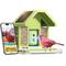 Show in main carousel: Birdfy Metal Bird Feeder with Camera Squirrel Proof AI Lifetime Free Solar Powered, Green slide 1 of 10