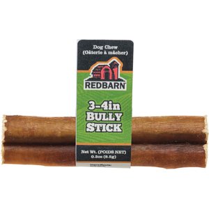 Redbarn Naturals Bully Stick 3"-4" Dog Treat, 1 count