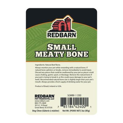 Show full view: Redbarn Naturals Small Meaty Bones Dog Treats, 30 count slide 9 of 10