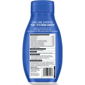 Vibeful Wild Alaskan Omega-3 Formula with Pollock & Salmon Oil Supplement for Dogs, 32-fl oz bottle