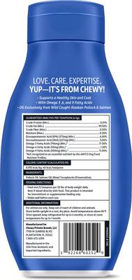 Show full view: Vibeful Wild Alaskan Omega-3 Formula with Pollock & Salmon Oil Supplement for Dogs, 18-oz slide 3 of 8