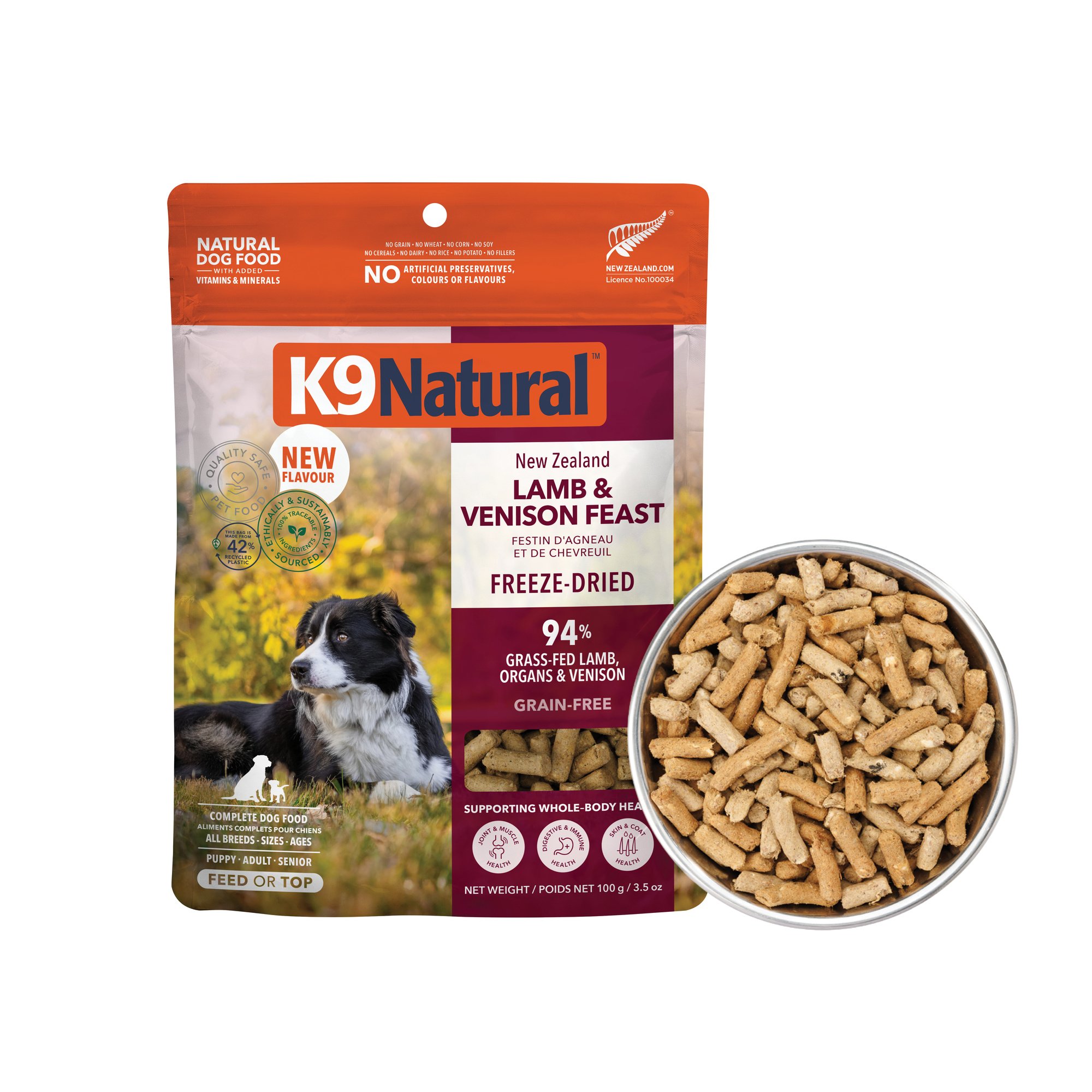 Product Reviews for K9 NATURAL New Zealand Lamb & Venison Feast