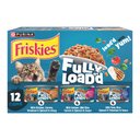 Friskies Fully Load’d Chicken, Salmon, & Tuna Variety Pack Wet Cat Food, 5.5-oz. can, 12 count
