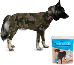 Shed Defender Sport Dog Onesie, Camo, XX-Large