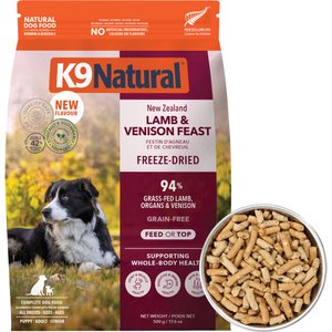 K9 NATURAL New Zealand Lamb & Venison Feast Grain-Free Freeze