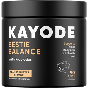 Kayode Bestie Balance Natural Yeast Support & Itchy Skin Comfort Chew Supplement for Dogs, 90 count