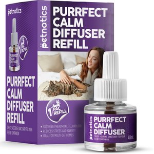 Petnatics Purrfect Calming Unscented Diffuser Refill for Cats