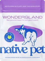 Native Pet WonderGland Anal Gland Pumpkin Fiber & Digestive Supplement for Dogs, 32-oz