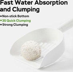 Supet Natural Organic Plant Fiber Unscented Clumping Tofu Cat Litter, 5.5-lb bag, 3 count slide 2 of 9