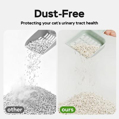 Show full view: Supet Natural Organic Plant Fiber Unscented Clumping Tofu Cat Litter, 5.5-lb bag, 1 count slide 6 of 10