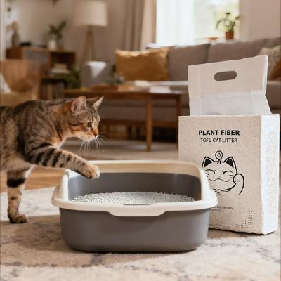 Show full view: Supet Natural Organic Plant Fiber Unscented Clumping Tofu Cat Litter, 5.5-lb bag, 1 count slide 10 of 10