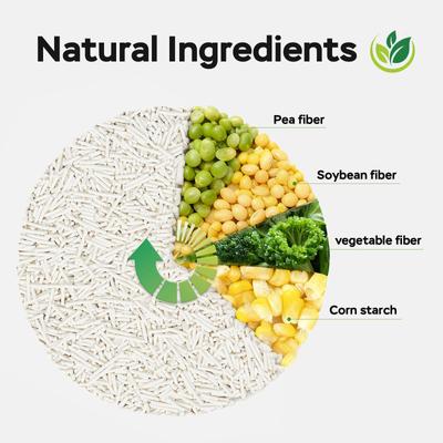 Show full view: Supet Natural Organic Plant Fiber Unscented Clumping Tofu Cat Litter, 5.5-lb bag, 1 count slide 5 of 10