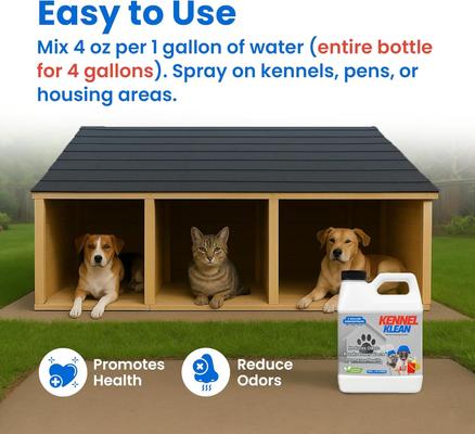 Show full view: The Nature Company Kennel Klean Dog Kennel Cleaner, 16-fl oz bottle slide 5 of 6