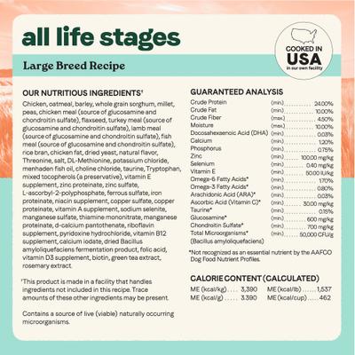 Show full view: CANIDAE All Life Stages Large Breed Multi-Protein Recipe Dry Dog Food, 40-lb bag slide 6 of 10