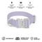 Show in main carousel: Nandog Durable Adjustable Sport Poly-Flex Waterproof Vinyl PVC Dog Collar, Lilac Purple, Large: 17 to 22-in neck, 1-in wide slide 4 of 7