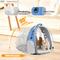 Show in main carousel: Halinfer Breathable Bubble Cat Backpack Carrier, Blue slide 4 of 6