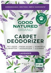 Good Natured Brand Carpet Deodorizer & Freshener Powder Pet Urine & Strong Odor Eliminator, Lavender Scented, 31-oz bag slide 1 of 6