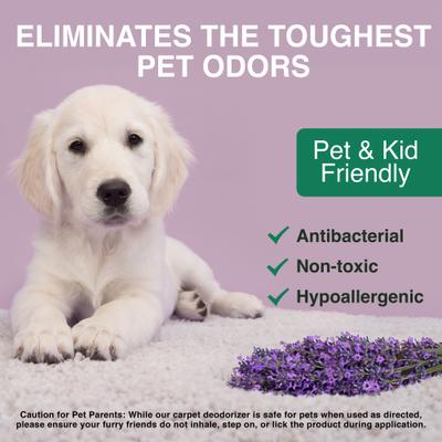 Show full view: Good Natured Brand Carpet Deodorizer & Freshener Powder Pet Urine & Strong Odor Eliminator, Lavender Scented, 31-oz bag slide 3 of 6