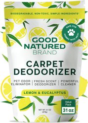 Good Natured Brand Carpet Deodorizer & Freshener Powder Pet Urine & Strong Odor Eliminator, Lemon Scented, 31-oz bag