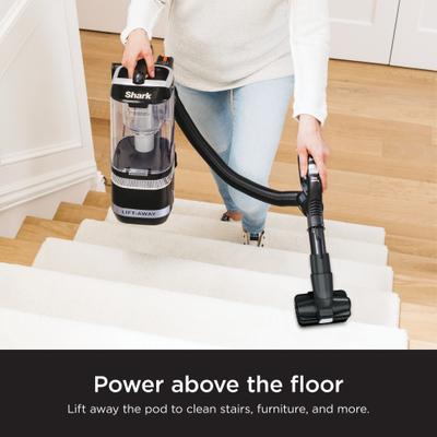 Show full view: Shark LA322 Navigator Lift-Away ADV Upright Vacuum, Black, 0.89-qt slide 5 of 9