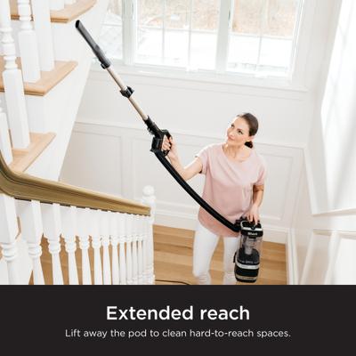 Show full view: Shark LA322 Navigator Lift-Away ADV Upright Vacuum, Black, 0.89-qt slide 6 of 9