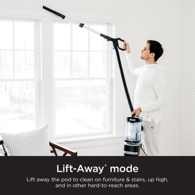 Show full view: Shark LA322 Navigator Lift-Away ADV Upright Vacuum, Black, 0.89-qt slide 3 of 9