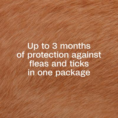 Show full view: Adams Flea & Tick Spot Treatment for Small Breed Dogs, 5-14 lbs, 3 Doses (3-mos. supply) slide 3 of 12