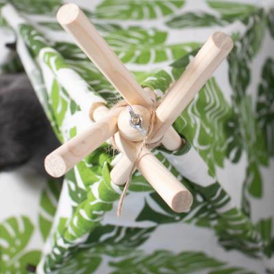 Show full view: Travel Cat Monstera Cat Tent Bed slide 4 of 6