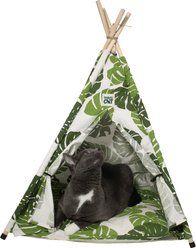 Travel Cat Monstera Cat Tent Bed