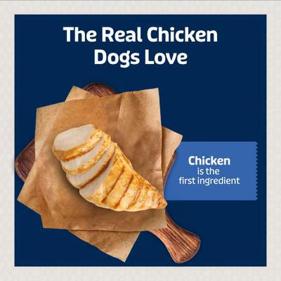 Show full view: Blue Buffalo Jumbo Bits Chicken Recipe Soft & Chewy Dog Treats, 4-oz bag slide 5 of 10