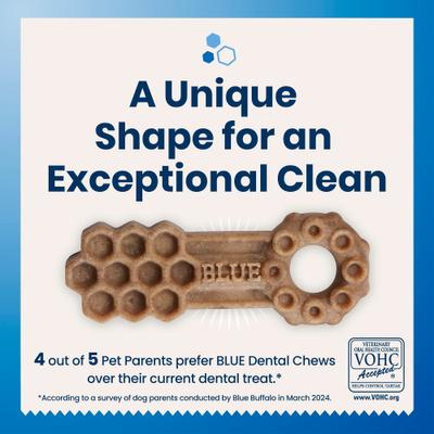 Show full view: Blue Buffalo Large Dental Dog Chews Bundle, 56 count slide 9 of 10