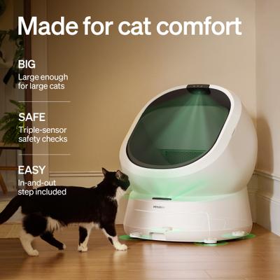 Show full view: Petlibro Luma Automatic Litter Box with Camera, 33-lb slide 7 of 9