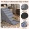 Show in main carousel: MALOROY Non-Slip 7-Step Foam Dog Ramp, Grey, 32-in slide 7 of 7