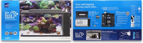 Show full view: TMC First Wave Fish Marine Aquarium, 13-gal slide 5 of 5
