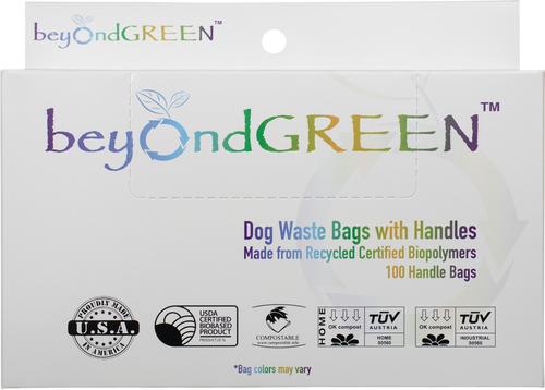 Show full view: beyondGREEN Handled Dog Waste Bags, 100 count slide 2 of 6