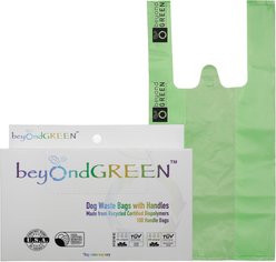beyondGREEN Handled Dog Waste Bags, 100 count