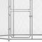 Show in main carousel: Yitahome Dual-Door Design Playpen Outdoor Dog Kennel with UV Resistant Roof & Lock Pen House, Silver, 13 x 11-ft slide 6 of 7