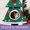 Show in main carousel: Wooflex 40-in Christmas Cat Tree with Condo slide 5 of 10