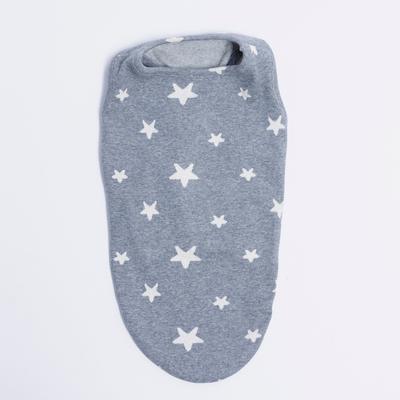 Show full view: Both Tails Starry Night Sleeveless Dog Sweater, Grey, X-Small slide 4 of 6