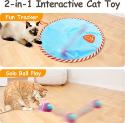 Migipaws Pounch Ball Motion Cat Toy, Rose slide 2 of 6