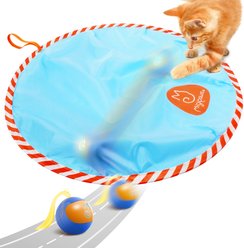 Migipaws Pounch Ball Motion Cat Toy, Blue