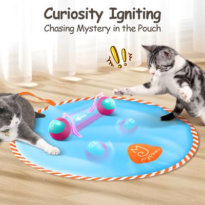 Show full view: Migipaws Pounch Ball Motion Cat Toy, Rose slide 2 of 8