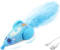 Migipaws Mouse Car Motion Cat Toy, Blue