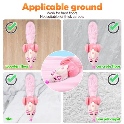 Show full view: Migipaws Mouse Car Motion Cat Toy, Pink slide 5 of 8