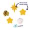 Show in main carousel: Frisco Holiday Stars Felt & Crinkle Variety Pack Cat Toy with Catnip & Silvervine, 5 count slide 3 of 8