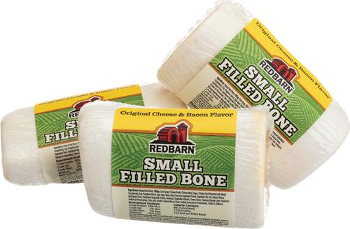 Show full view: Redbarn Small Cheese n' Bacon Filled Bones Dog Treats, case of 20 slide 3 of 11