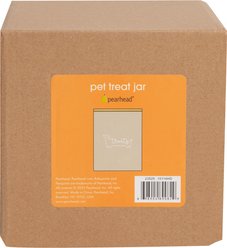 Pearhead Good Dog Treat Jar, Taupe slide 2 of 7