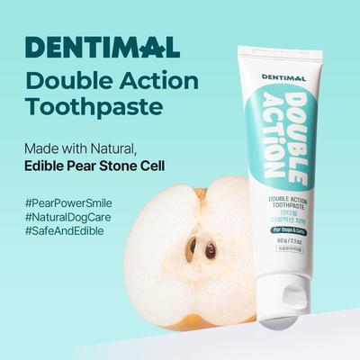 Show full view: DENTIMAL Double Action Dog Toothpaste, 2-fl oz tube slide 3 of 9