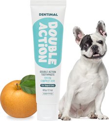 DENTIMAL Double Action Dog Toothpaste, 2-fl oz tube slide 1 of 8
